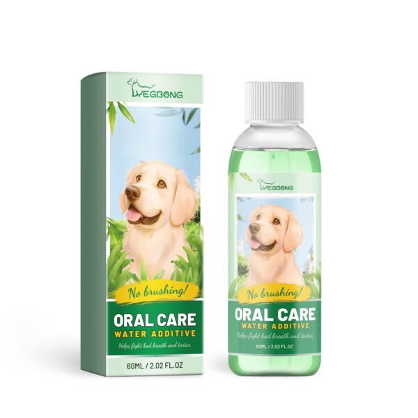 Yegbong Pet Fresh Breath Cleanser Teeth Water Dog Dog Cat Tooth Stains Mouth Cleaning Ear Canal Odor Cleaning Earwax